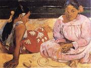 Paul Gauguin Tahitian Women oil painting on canvas